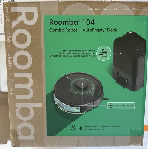 Irobot roomba 104 2in1 vacuum - irobot,