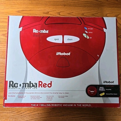 Irobot roomba red robot vacuum - irobot,